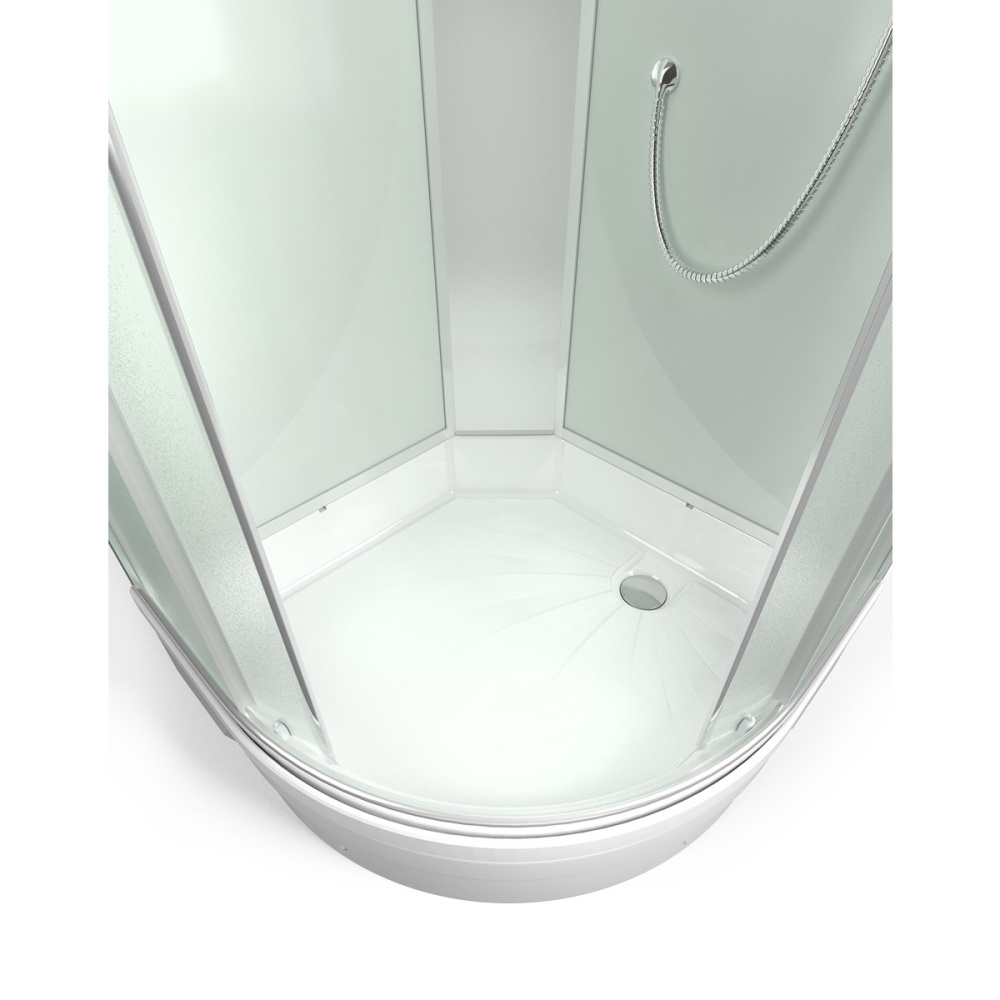 Душевая кабина 90x90x226 Erlit (ER350926-C3-RUS) , Поддон средний