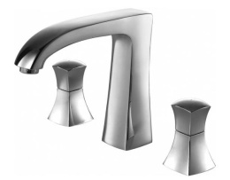 Встраиваемый смеситель Bravat WHIRLPOOL (F578112С-1) на 3 отверстия