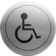 Nofer 16724.2.S Значок на дверь «санузел для инвалидов»