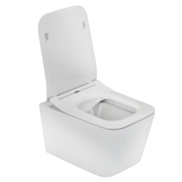 Подвесной унитаз Teka Formentera 117320000 безободковый, с крышкой микролифт