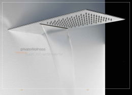 Фото Душевая система Gessi Tremillimetri Quadro (33063#238) сталь