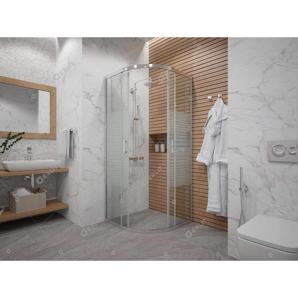 Душевое ограждение Erlit Comfort ER10209D-63 (900x900x2000)