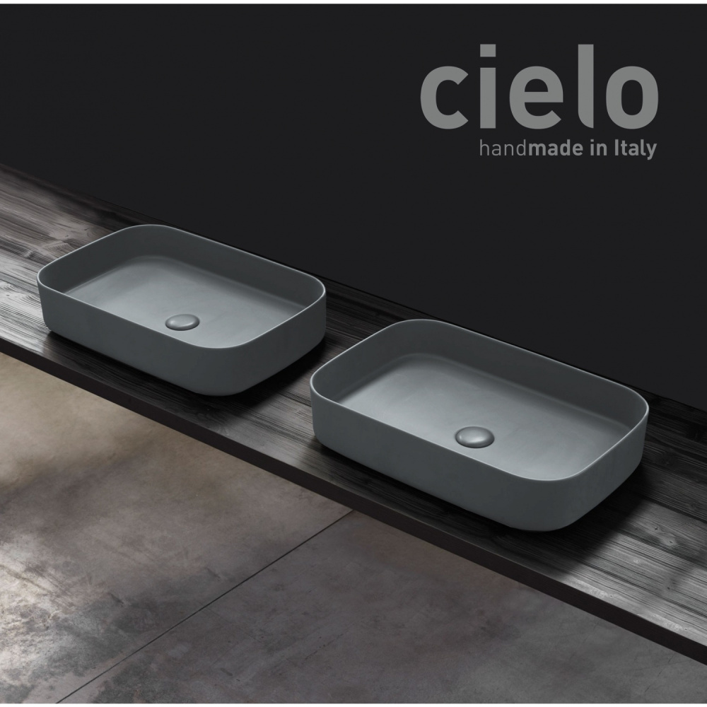 Ceramica CIELO Shui Comfort SHCOLAR60BR - Раковина накладная на столешницу 60*40 см (Brina)