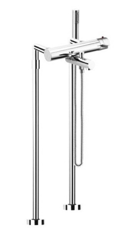 Фото Напольный смеситель для ванны F4034/4BS FIMA Carlo Frattini QUAD