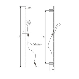 Фото Комплект смесителей Paini Laguna LACRSET4 хром