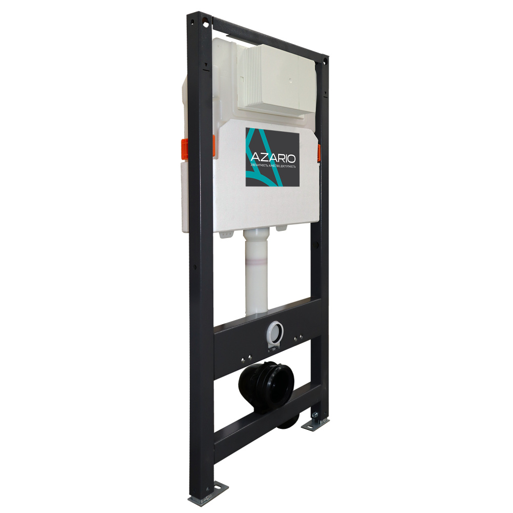 Инсталляция+унитаз Azario (AZ-501A) Черный