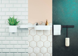 Фото Душевой гарнитур Hansgrohe WallStoris 24250700 белый