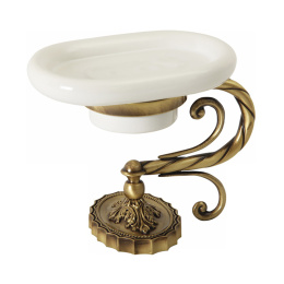 Фото Migliore Edera 16896 Мыльница настольная, керамика бронза