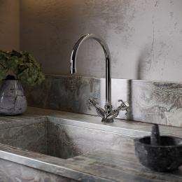 Фото Смеситель для кухни Paini Ornellaia 87CR572KM хром