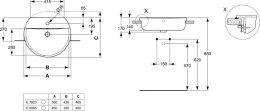 Раковина Ideal Standard CONNECT E806501