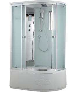 Фото Душевая кабина 120x85x220 Timo (T-8820 L C) С гидромассажем, акрил, Поддон глубокий