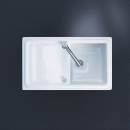 Мойка для кухни 86*51 см Duravit Cassia 7513860000  (белый)