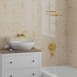 Фото Кронштейн для верхнего душа Paini 50PJ745TT35 золото