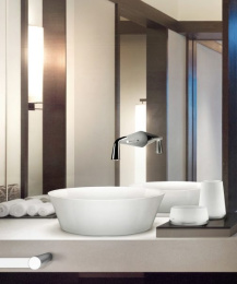 Внешние части смесителя для раковины Gessi Cono (45088#031) хром