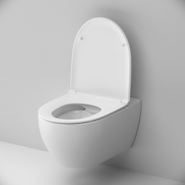 Инсталляция с унитазом и клавишей Am.Pm Awe (IS49051.111700) синий, белый, хром глянцевый