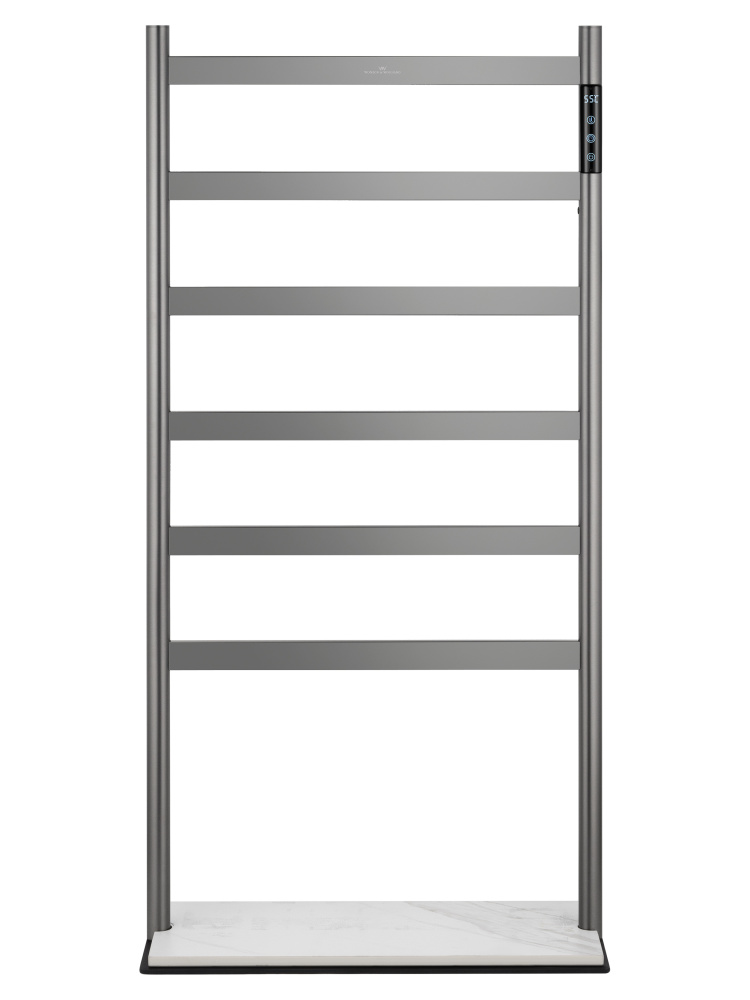 Фото Полотенцесушитель электрический напольный Wonzon&Woghand Essen (WW-A406-GM) Темный графит