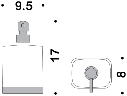Диспенсер подвесной Colombo Time W4280.CR