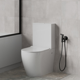 Фото Смеситель с гигиеническим душем Paini Isola ISPZ442 черный