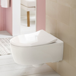 Фото Унитаз подвесной Villeroy&Boch Avento (5656RS01) с сиденьем Микролифт