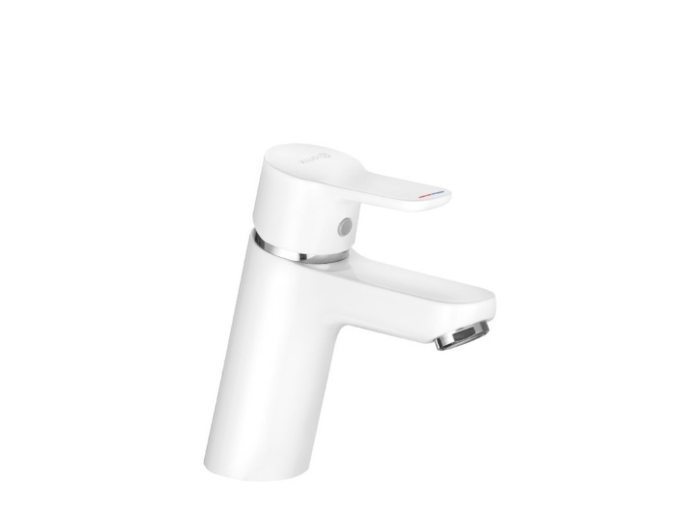 Фото Смеситель для раковины Kludi Pure&Easy (370289165) белый