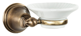 Мыльница Tiffany World Harmony TWHA106bi/oro, белый/золото