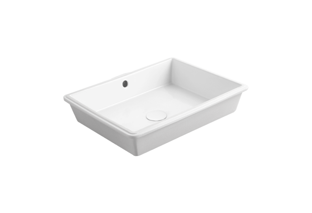 Фото Simas Agile S 59 nero matt Раковина встраиваемая под столешницу