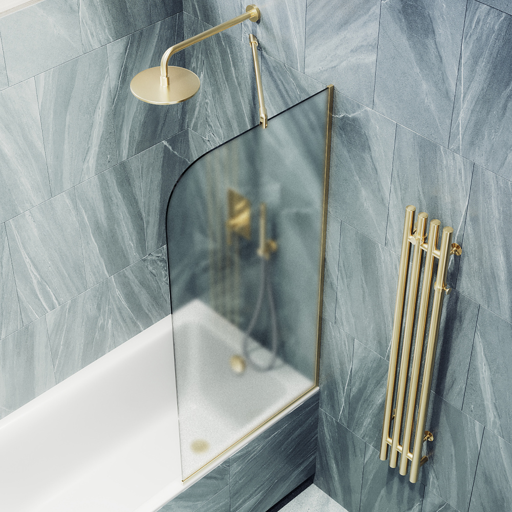 Фото Шторка на ванну Maybah Glass MGV-95-3у в узком профиле