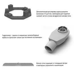 Фото Душевой лоток PAINI Slim Line 800 CH800SLC черный