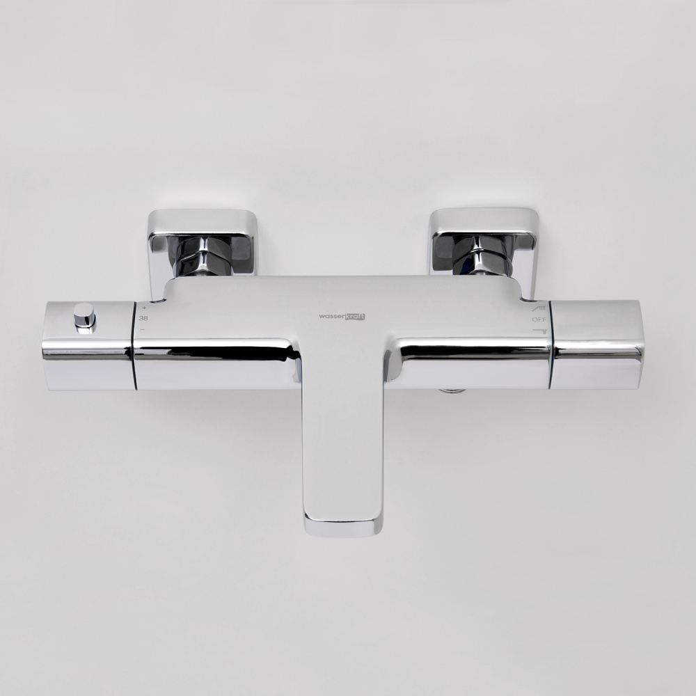 Фото WasserKRAFT Naab 8611 Thermo Термостатический смеситель для ванны