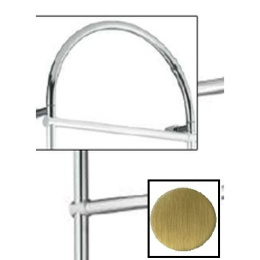 Полотенцесушитель электрический Margaroli Sole 542 5424704/АOB, старая бронза с аркой