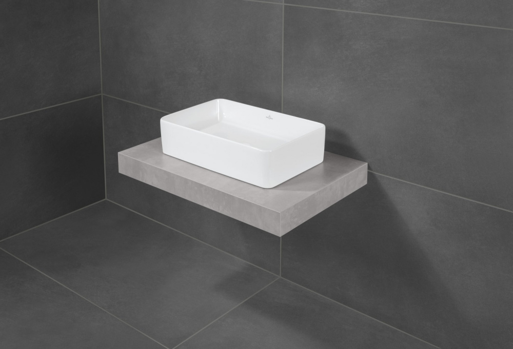 Фото Раковина Villeroy&Boch Collaro 4A205601 56 x 36 см прямоугольная, без перелива