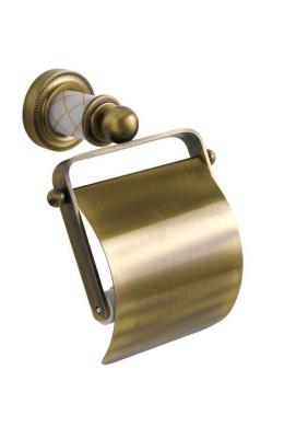 Фото Держатель туалетной бумаги Boheme Murano (10901-BR) бронза