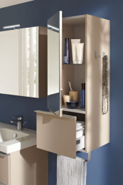 Фото Пенал Jacob Delafon ODEON UP правая, 35 см, EB893D-E19, дуб шампань