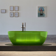 Antonio Lupi Reflex REFLEX Lime/cr Ванна отдельностоящая, овальная, 167х86х53см, цвет: Lime