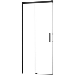 Дверь душевого уголка Radaway Idea Black KDJ 140 L профиль Черный стекло прозрачное 387044-54-01L