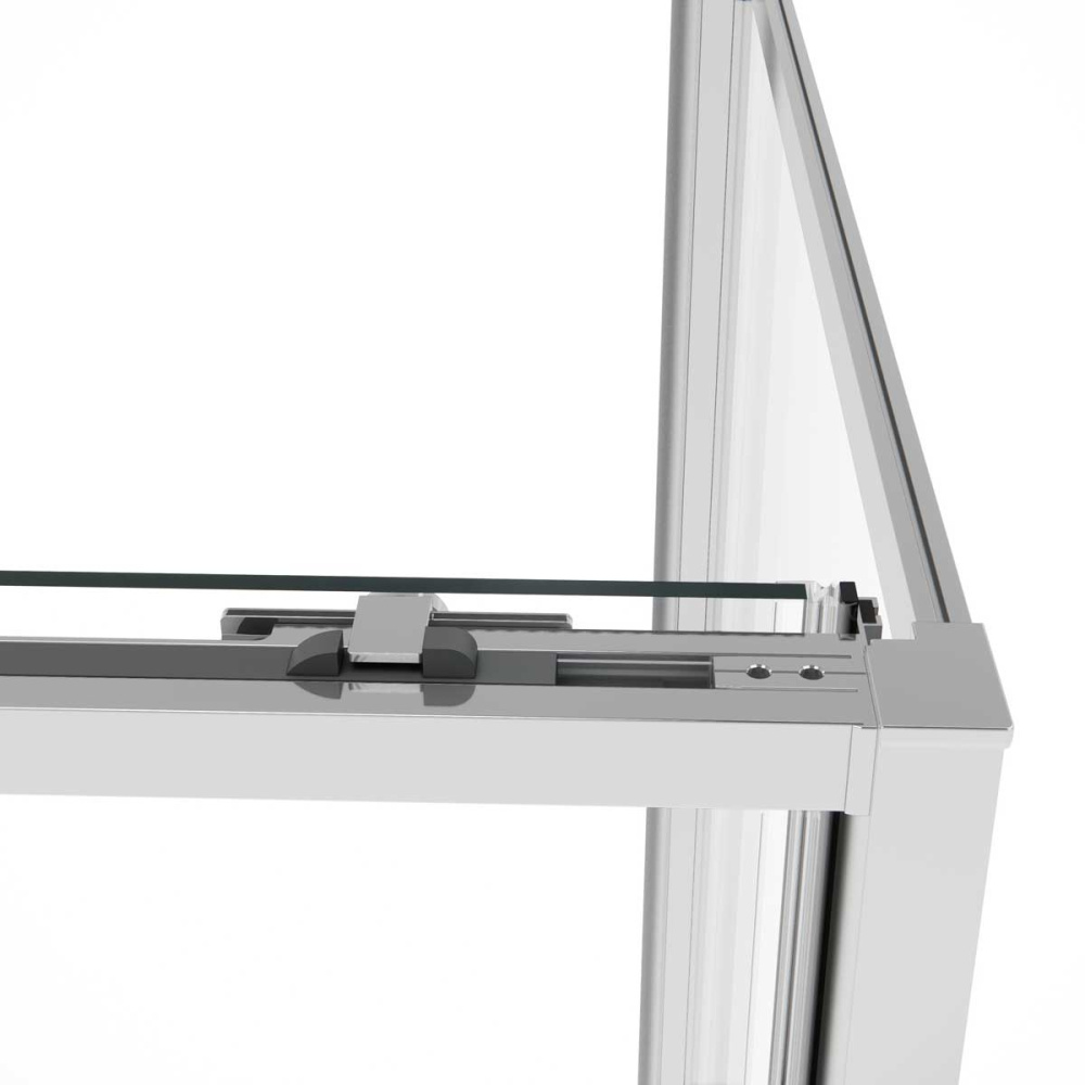 Душевой уголок Vincea Slim Soft (VSR-1SS8014CL) хром