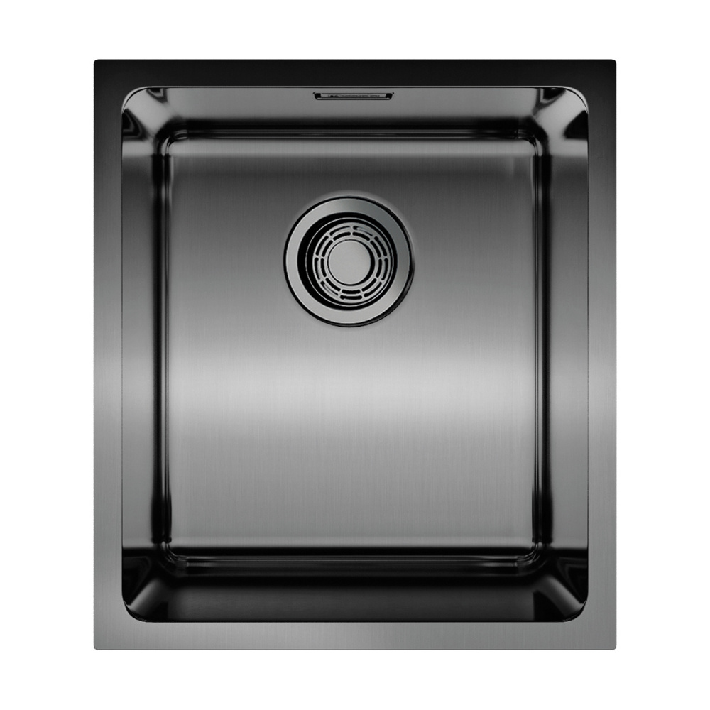 Кухонная мойка Omoikiri Tadzava 39-U (4993079) вороненая сталь