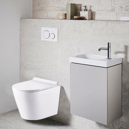 Унитаз подвесной Azario FONTI (AZ-402W) Белый
