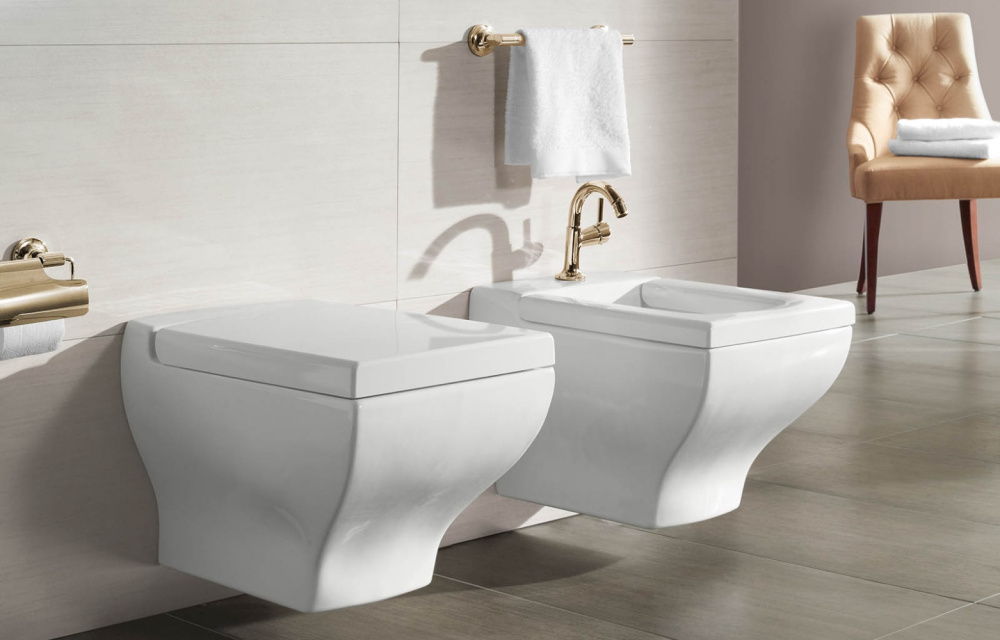 Биде навесное 542700R1 Villeroy&Boch La Belle