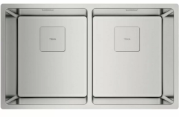 Кухонная мойка Teka Flexlinea RS15 2B 740 полированная сталь 115030009