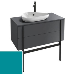 Тумба под раковину Jacob Delafon Nouvelle Vague 100 см, EB3040-S30, лагуна сатин