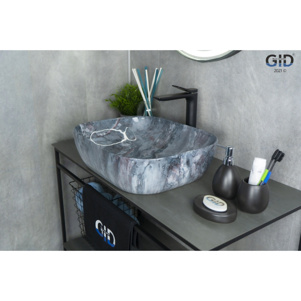 Раковина накладная Gid K397G124
