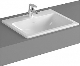 Фото Раковина встраиваемая сверху 45 см Vitra S20 (5463B003-0001) белый