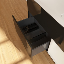 Villeroy Boch Finion G040GJPH Тумба под раковину 996х498 мм (light grey matt/glossy black)