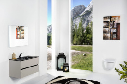 Тумба 80 Кашемир матовая Soft touch Armadi Art VALLESSI 837-080-C matt