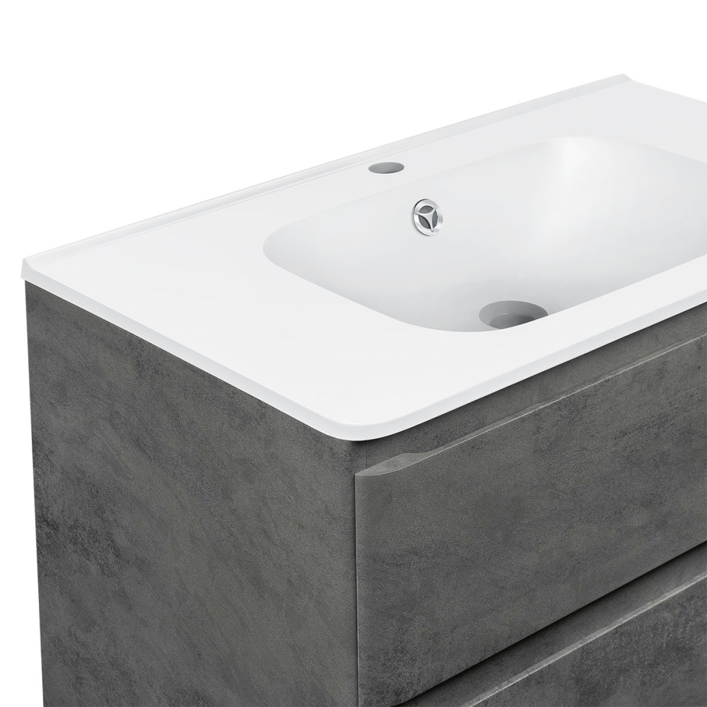 Фото Раковина из искусственного камня Vincea (VCB-2VP800W) белый