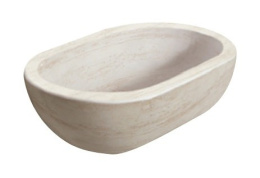 Раковина накладная Globo Le Pietre (SC012.TR) Травертин