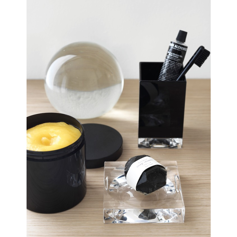 Стакан для зубных щеток Kartell by Laufen 3.8233.0.091.000.1 пластик, цвет плотный черный