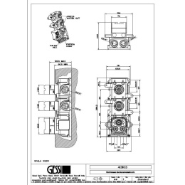 Термостатический смеситель Gessi (43103#031) хром