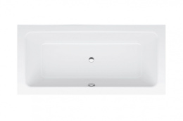 Ванна стальная Bette One 3314-000 190 х 90 х 42 см с шумоизоляцией, белая (для удлиненного слива-пер